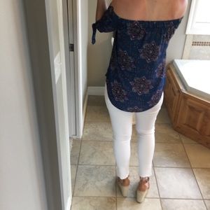 Renee C. Tops - Off the Shoulder Tunic Renee C. Tops - Off the Shoulder Tunic